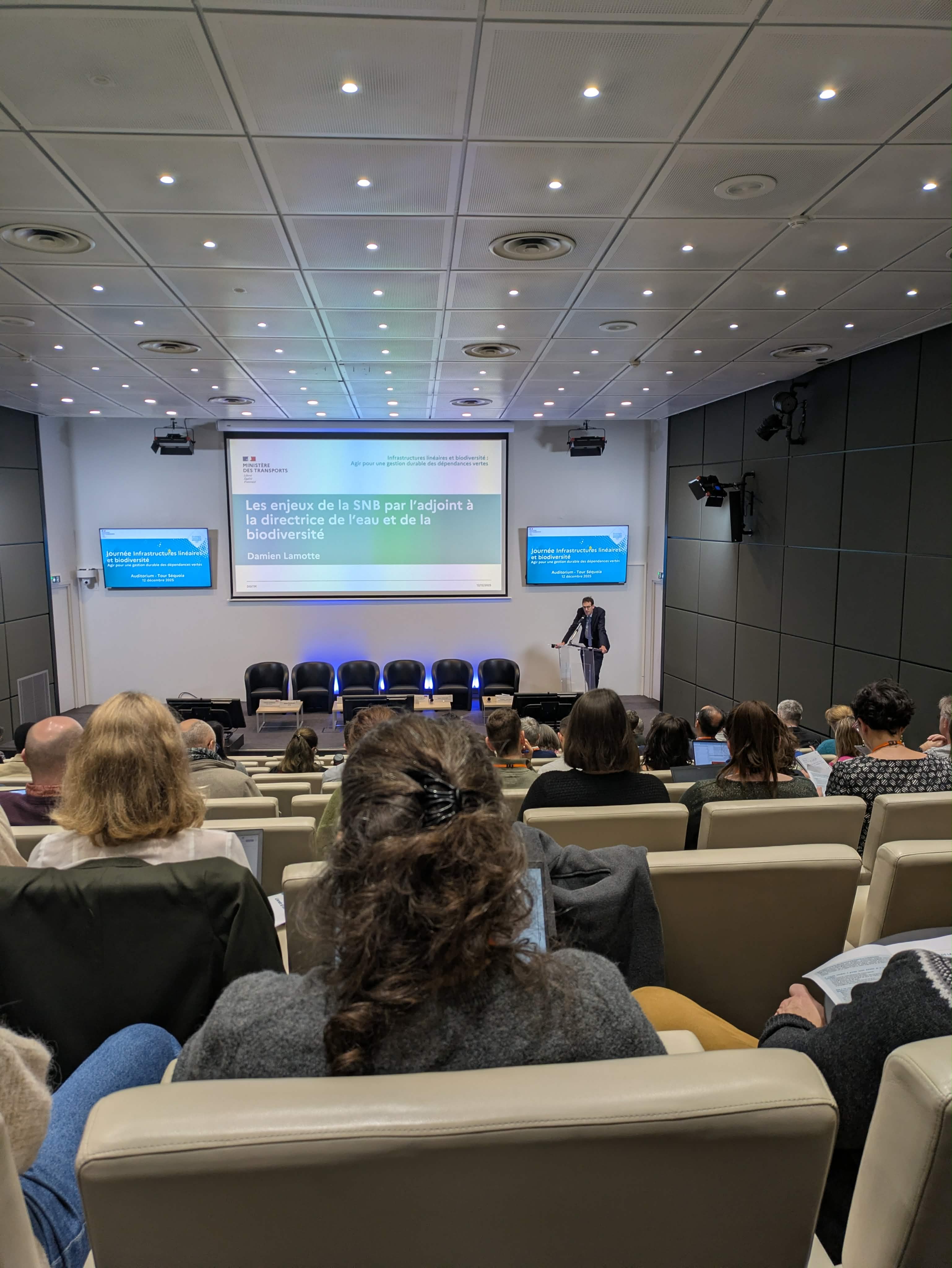 Participation in the “Linear Infrastructure and Biodiversity” day ...